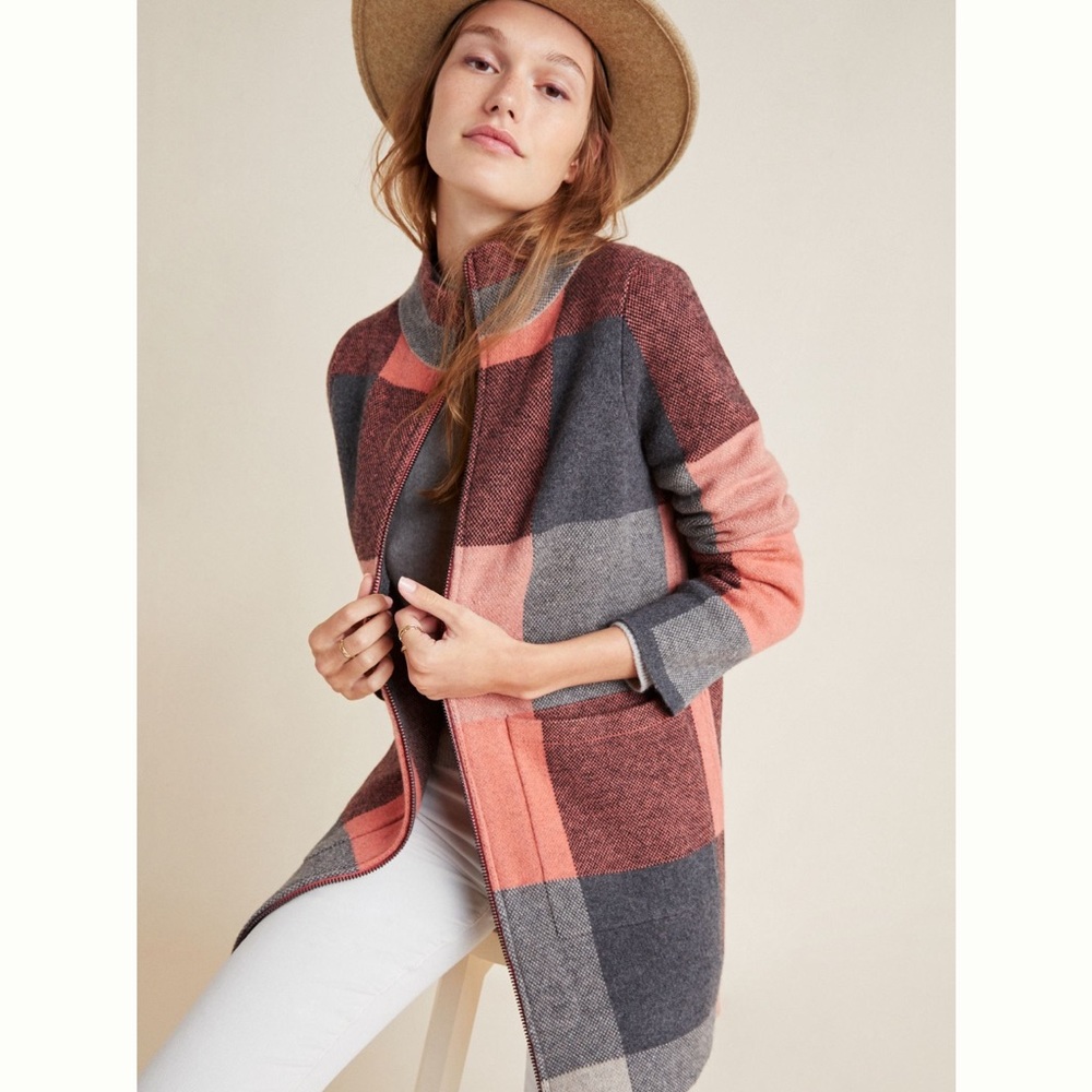 Anthropologie sweater coat